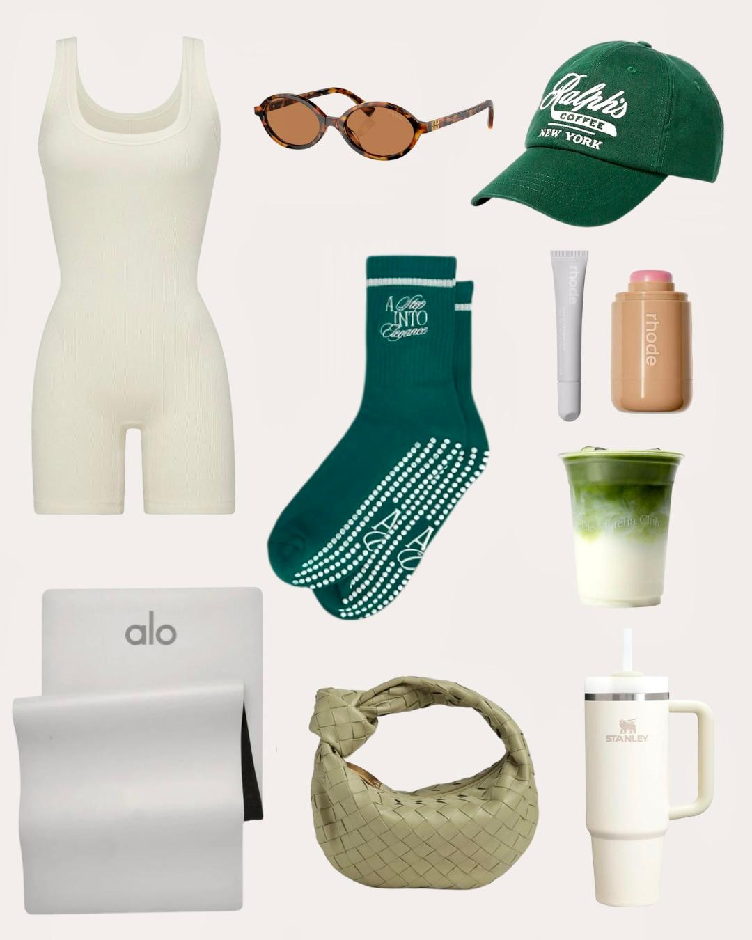 The Elegance - Chaussettes Antidérapantes de Pilates Allure Community