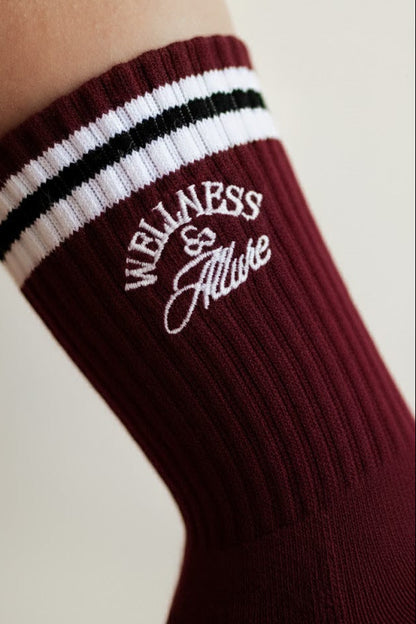The Velvet - Chaussettes Antidérapantes de Pilates Allure Community