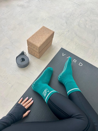 The Elegance - Chaussettes Antidérapantes de Pilates Allure Community